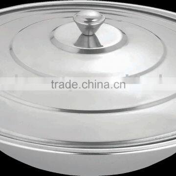 Stainless Steel Dome Basin with Cover.