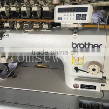 Used Second Hand Brother S-7200C-303A Automatic Sewing Machine For Shirt