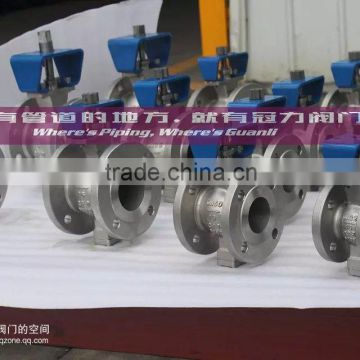 Flange Stainless Steel Segmented Ball Valves