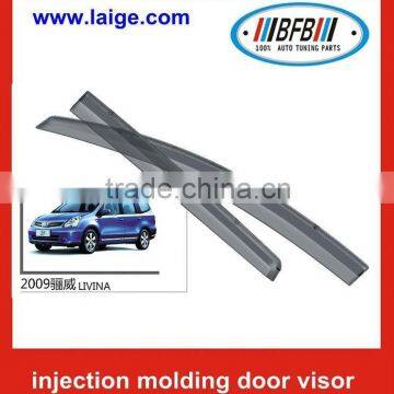 for Livina Window Visor Vent Shade Rain/Sun/Wind Guard
