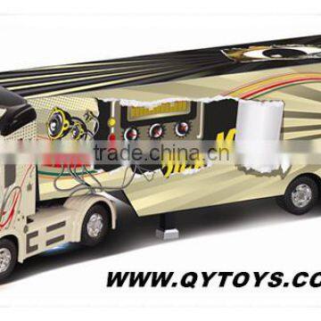 2014 newest design 1:32 6 function rc container truck with ROHS