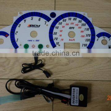 Special customized EL car gauge / EL auto gauge / EL car dashboard gauges