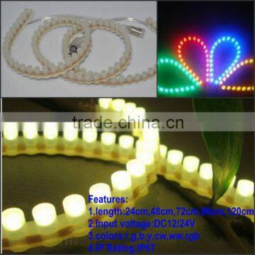 HIGH brightness IP67 RGB waterproof silicone great wall flexible led strips