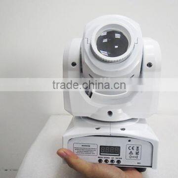 Hot Sale one Eyes 1pcs 10w LED Mini Spot Moving Head In White Case