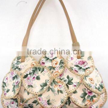 china leather handbag factory desinger crochet design customized best service