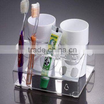 acrylic toothbrush holder,plastic toothbrush holder