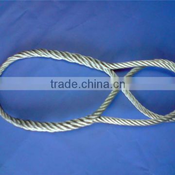 stainless steel or galvanized 6mm 18mm steel wire rope