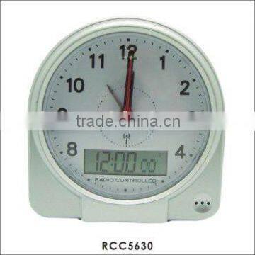 2011 hot sale radio controlled Digital Clock RCC5630