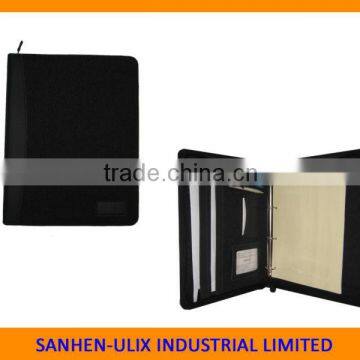 PU A4 ZIPPER PORTFOLIO DELUXE WITH ZIPPER CLOSURE