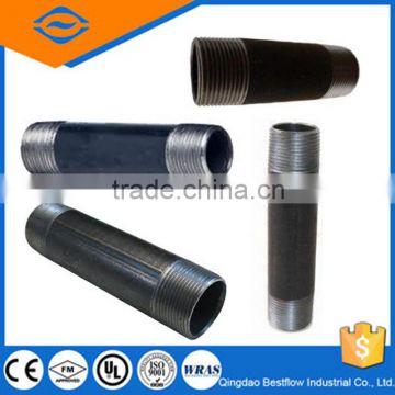 Astm A733 galvanized male npt threaded pipe nipple