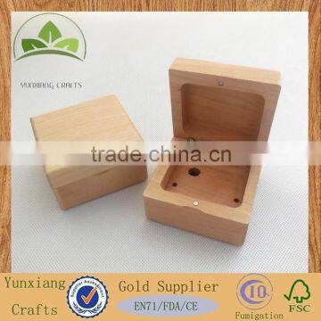 empty wooden box for music box maple wood music boxes