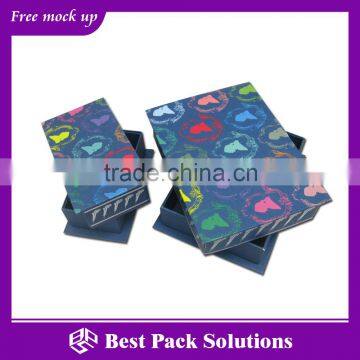 High quality custom packaging box for chocolate with food grade material