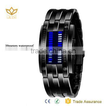 2016 OEM Factory Price Digital LED Watch Water Risistant Alloy Watch