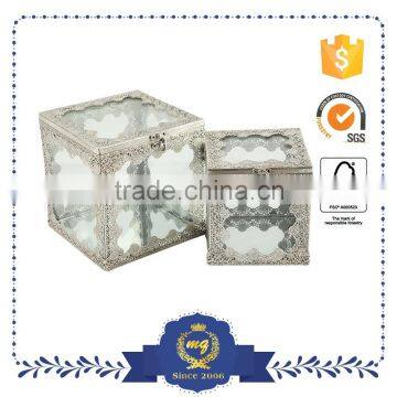 Popular Empty Locking Jewelry Metal Boxes