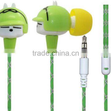 Cute! in ear earbuds cheap wired earphones popular Shenzhen factory for kids