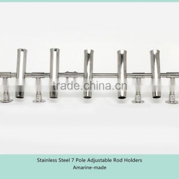 Stainless Steel 7 Pole Adjustable Rod Holders