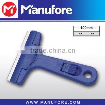 100mm Plastic Handle Wall Floor Window Glass Cleaner Scraper Tool