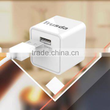 Trusda 2016 new 12.5W 5V 2.4A two port fast charging white usb charger rabbit vibrator