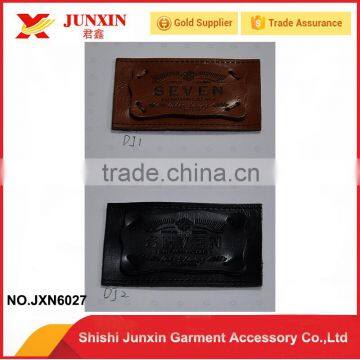 Custom garment leather label made in China