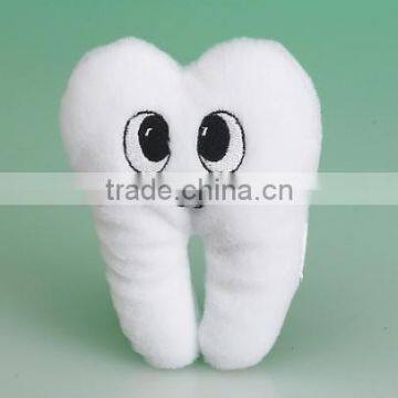 plush custom stuffed tooth toys