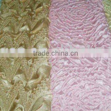 Embossing Satin fabric