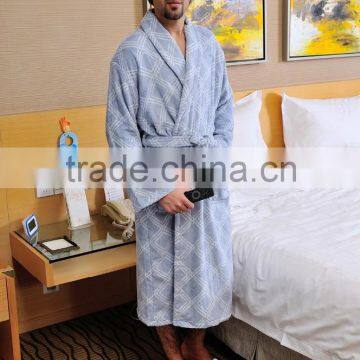 100% Cotton men bath robe