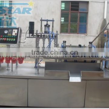 Stand Up Pouch Filling And Cap Capping Machine