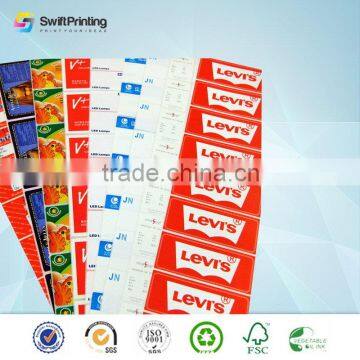 Top level stylish high quality static sticker printing