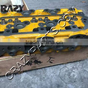 Diesel engine 3066 cylinder head for E320B excavator spare parts,3066 engine parts