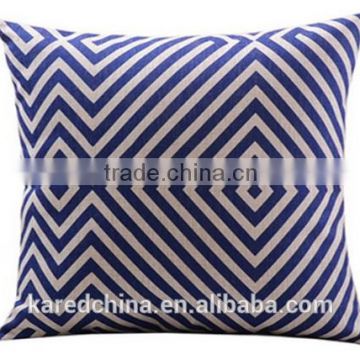 Wholesale Home Decoration Cotton Linen Square Sofa Pillow Cover