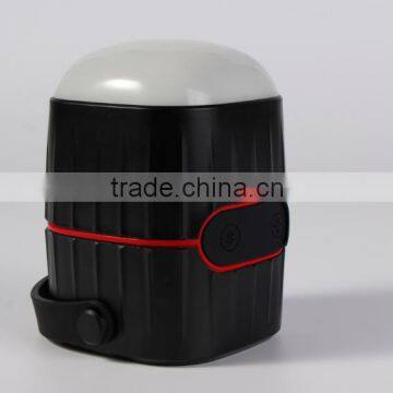 Portable bluetooth wireless speaker music receiver withCamping emergency LED light