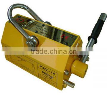 Manual permanent magnet lifter