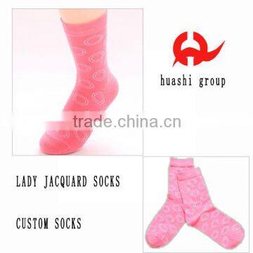 custom lady dress socks lady with