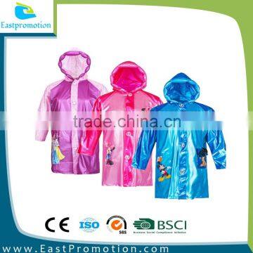 GIFTS CHEAP PROMOTIONAL ITEMS LONG PVC RAINCOATS FOR KIDS ON WHOLESALE