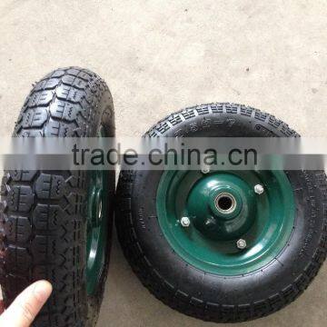 small inflatable rubber wheelbarrow wheel 3.50-7 for Turkey market