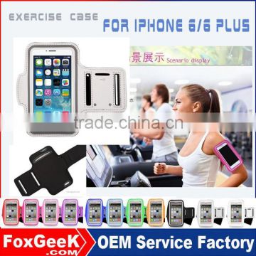 Running Logging Sports Fabric Exercise Armband Phone Case For Iphone 6,leather case cover for iphone 6 plus