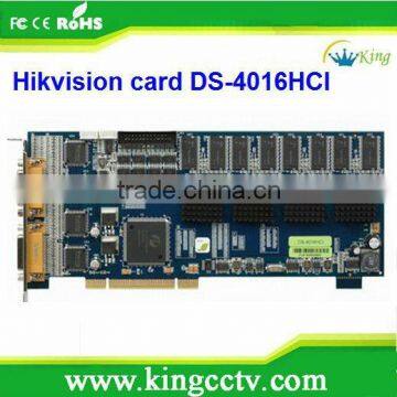 16 channel hikvision board dvr capture card HK-DS4016HCI