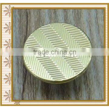 Factory wholesale plain metal button