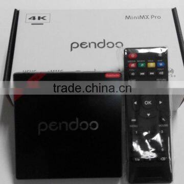 2016 Pendoo Mini Mx Pro Amlogic S912 Octa Core Android 6.0 Kodi 16.1 Fully Loaded Dual Band WiFi 1000M Gigabit Smart TV Box