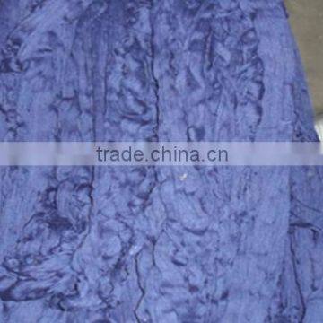 Recycling 100% Cotton Denim Thread Waste
