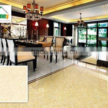 60x60cm beige color granite pilates series polished porcelain tile for hotel interior design from foshan tile factory