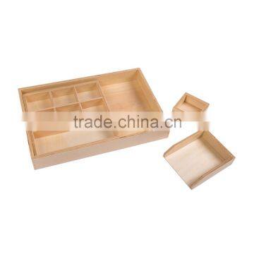 Premium learning toys for montessori wooden glue and paste box