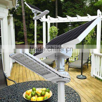 New Sales Solar 3500Lumen 25w solar street light with CE IES