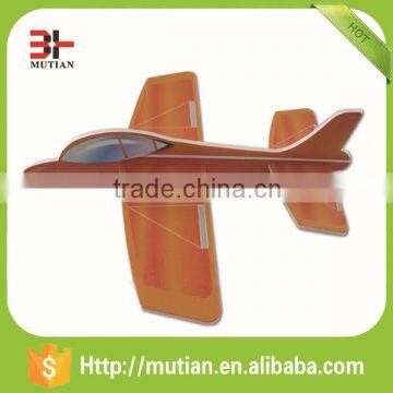 China supply 3D plane puzzle games/3D jigsaw puzzle game