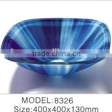 rainbowl glass sink LN-WB8326