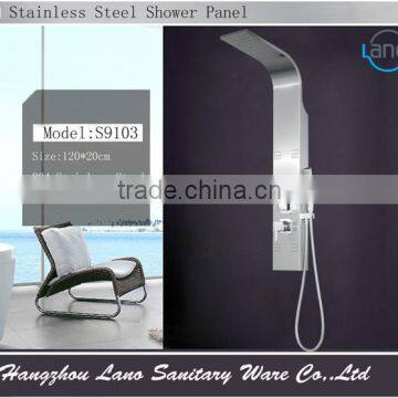 2016 New stainless steel Shower Panel LN-S9103 and suit for shower enclosure