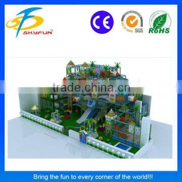 SF-SP056/CE proved soft play plastic slides equipment/kids playground