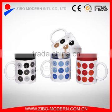 China supplier promotional gift ceramic coffee cup stoneware mug