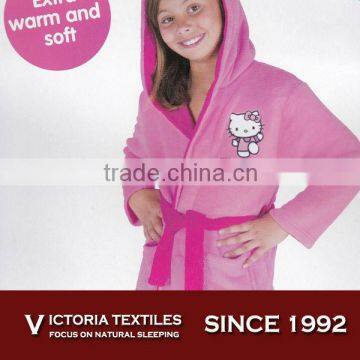 super super soft flannel household bathrobes for grils