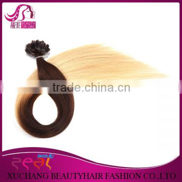 Fashion Ombre T1B/613 Popular in Europe Premium quality I tip human hair extension